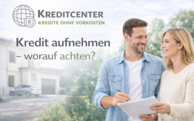 Kredit aufnehmen – worauf Sie wirklich achten sollten