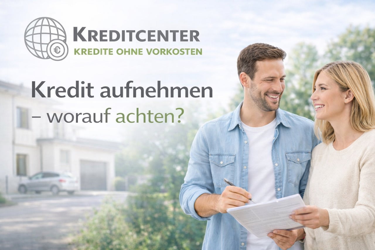 Kredit aufnehmen – worauf Sie wirklich achten sollten
